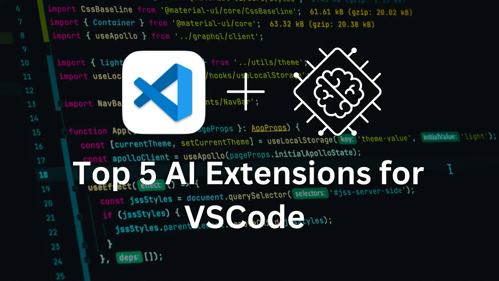 افزونه‌ های هوش مصنوعی برای vscode