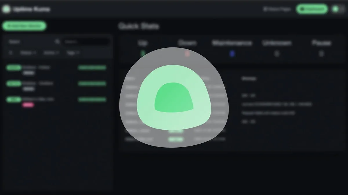ابزار Uptime Kuma