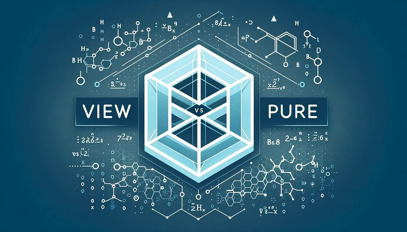 تفاوت view و pure سالیدیتی
