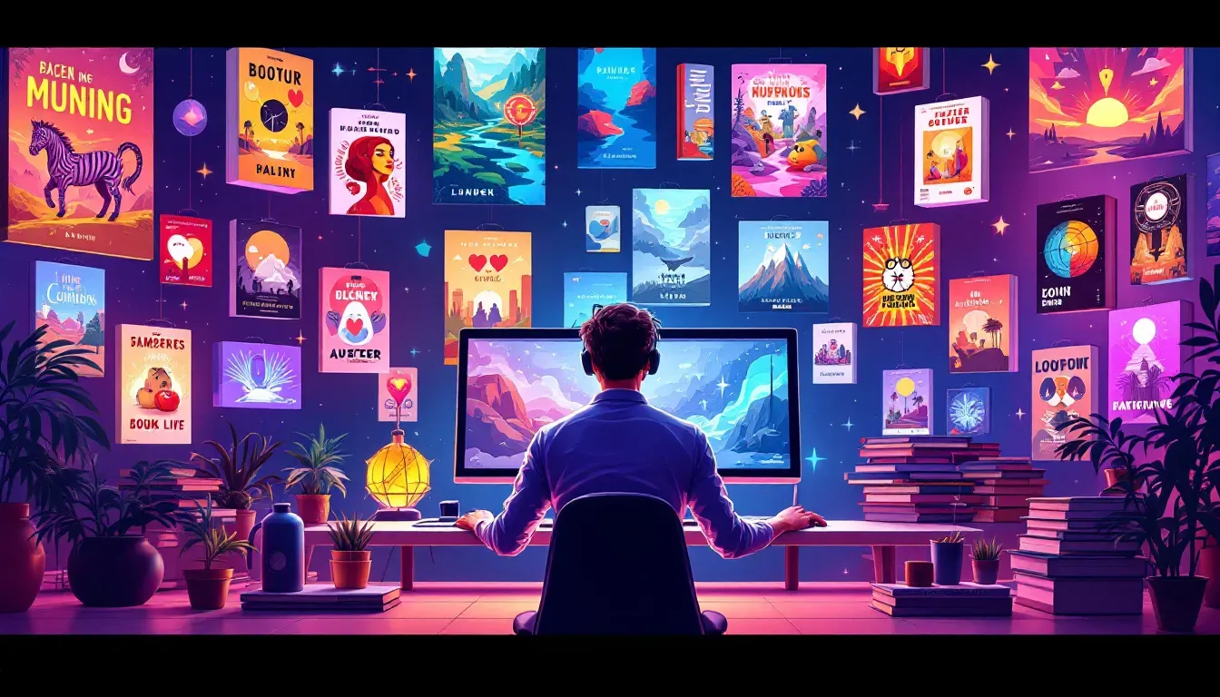 طراحی جلد کتاب با هوش مصنوعی