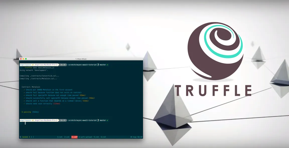 استفاده از truffle در سالیدیتی