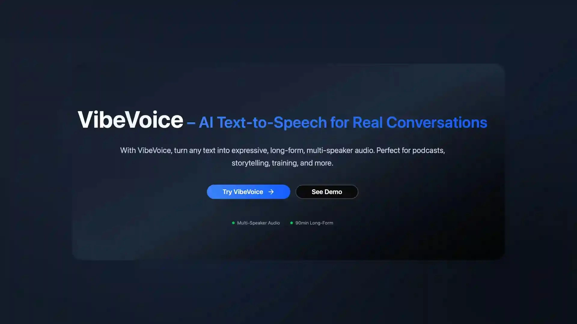 vibevoice-ai-text-to-speech
