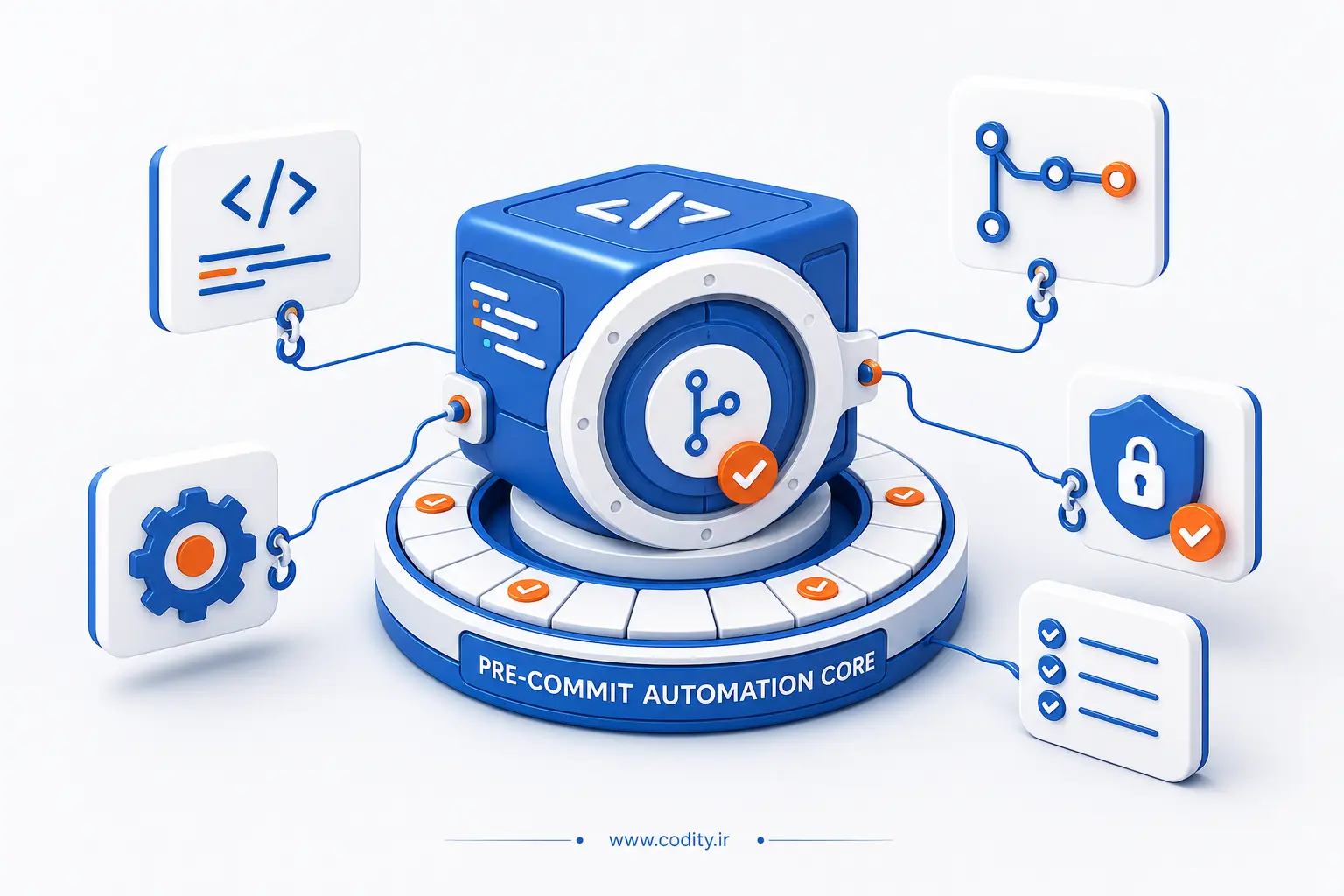 راه اندازی Pre-commit Hooks